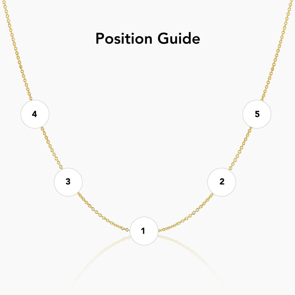 Multi Initial Necklace