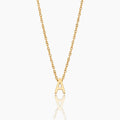 Dainty Initial Charm Necklace